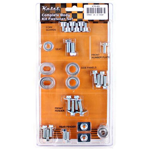 Keiti Guards Plates & Fender Fastener Set - Yamaha YZ 450F ('10-13)