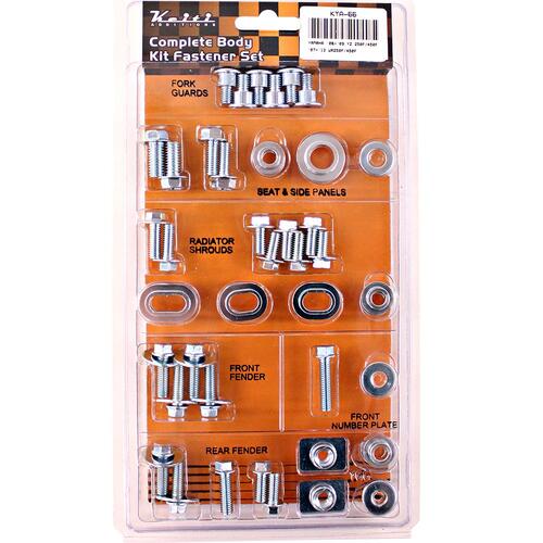 Keiti Complete Body Kit Fastener Set - Yamaha YZ 250F/450F, WR 250F/450F