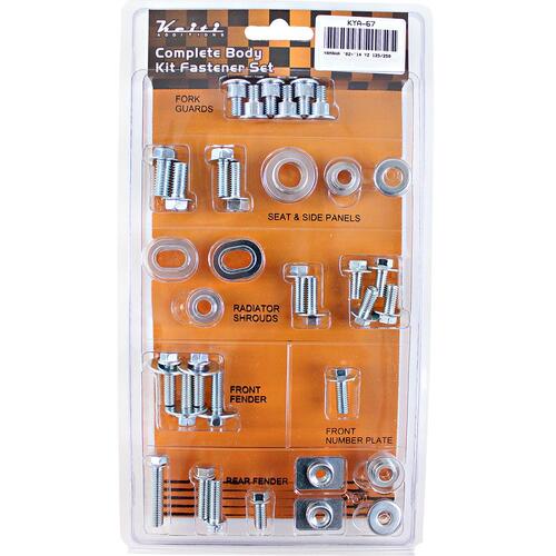 Keiti Complete Body Kit Fastener Set - Yamaha YZ 125/250 ('02-14)