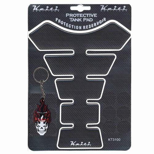 Keiti Tank Pad - Carbon Look [1 piece]