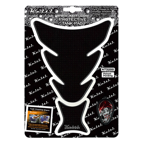 Keiti Tank Pad - Carbon Look [2 piece]