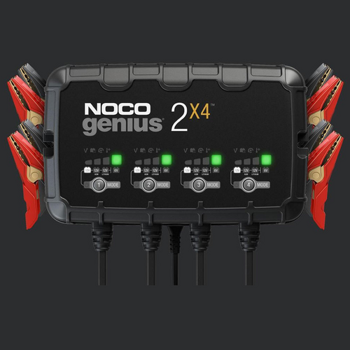 Noco Genius 2X4 - Bank Charger - 6/12V 2A X 4