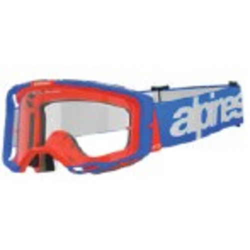 Vision 8 Wordmark Goggle | Blue Orange | Dual Pane Clear Lens