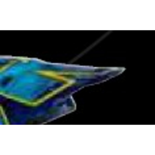 (MX26) SM7 Cast Visor ECE06 | Blue Pink Fluro-Yellow Glossy