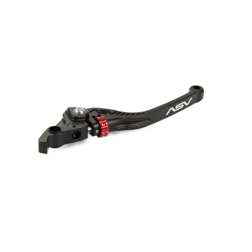 ASV Aprilia Black C5 Long Brake Lever - Caponord/ETV 1000 2002-2007