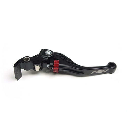 ASV Aprilia Black C5 Shorty Brake Lever - RST 1000 Futura 2001-2004