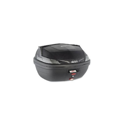 GIVI MONOLOCK TOPCASE 47L TECH BLACK/CLEAR