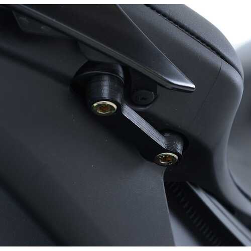 Rear Footrest Plates (pair), Yamaha YZF-R6 '17-