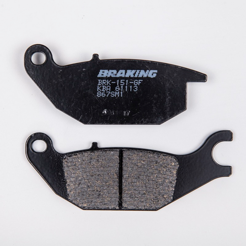 Braking Pads - 867 | SM1 Semi Metallic