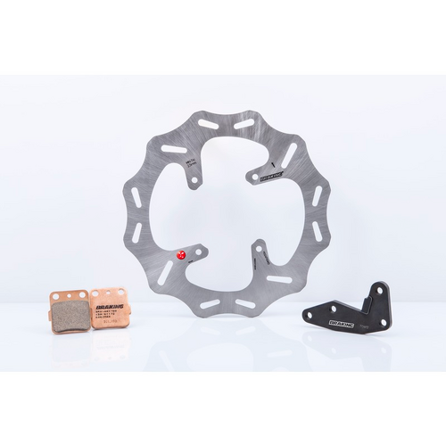 Braking Oki O'Size Disc Kit + Pads | W-Fix 240mm