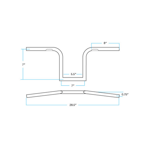 Frisco 1 Bars | Chrome Slottted