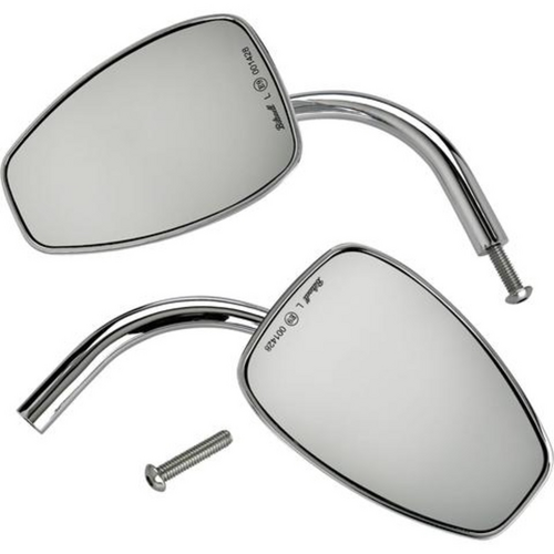 Tear Drop Perch Mount Mirror | H-D Chrome (Pair) Ce