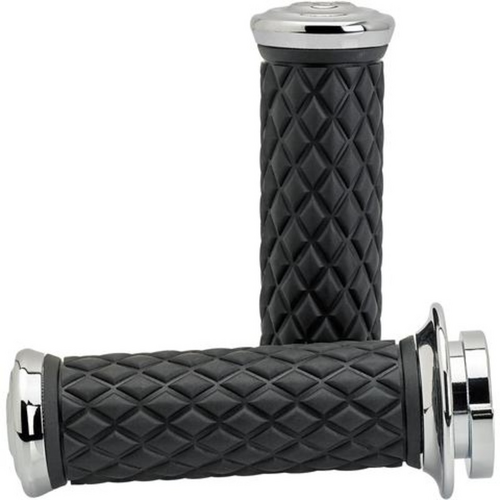 Alumicore Grip Set Tbw | Chrome Throttle By Wire