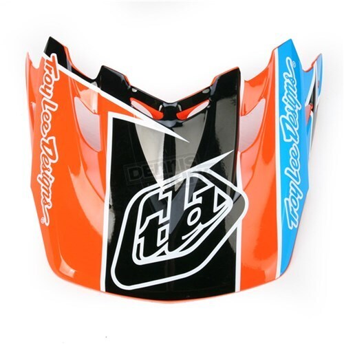 Troy Lee Designs 13 AIR Stinger Visor Orange