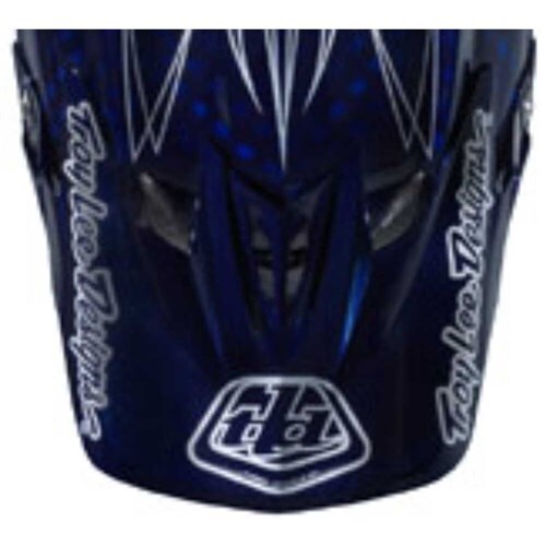 Troy Lee Designs 12 D3 Pinstripe Visor Blue