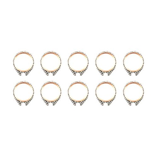 Cometic Exhaust Gasket With Fire Ring, 10 Pack