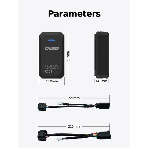 CGrc Can Knob Controller | 8Pin (Fits C400X / C400Gt?F750 / F850 / F900Xs S1000Xr?R1200Rt / R1250Rtk1600B / K1600Ga, K1600Gt / K1600Gtl)