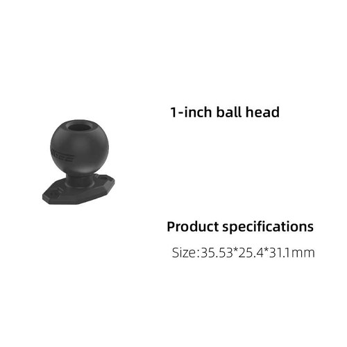 One Inch Ball Head Mount | 1 Ball Mount