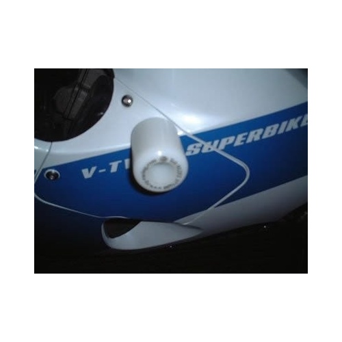Crash Protectors (White) - Suzuki TL1000R