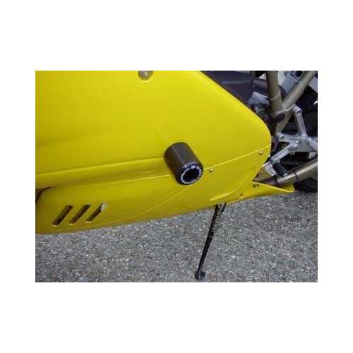 Crash Protectors (Black) - Ducati 750SS/900SS ('99 on)