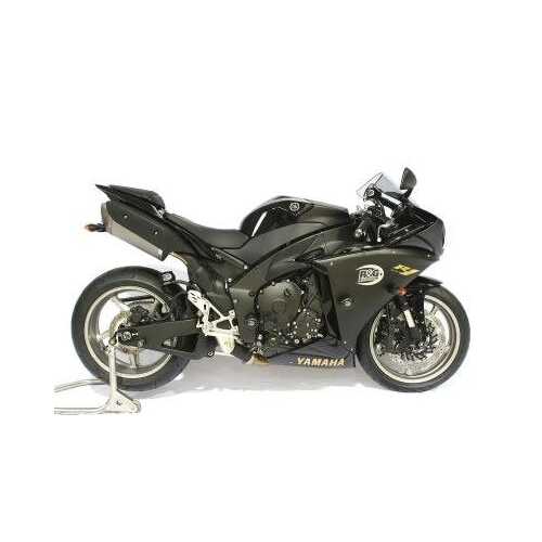 Aero Crash Protectors (Black) - Yamaha YZF-R1 '09-' (uppers)