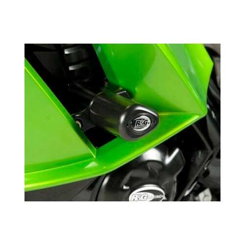 Aero Crash Protectors (Black) - Kawasaki ZX1000 SX 20