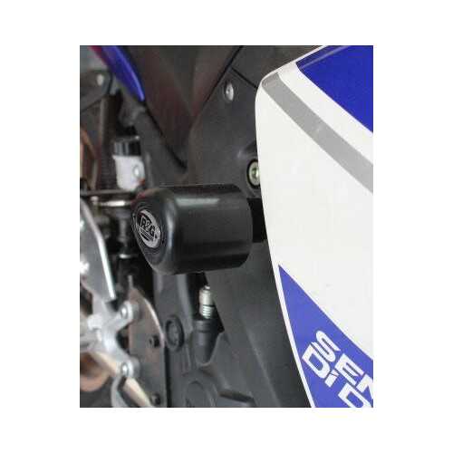 No-cut Aero Frame Sliders (Black) - YAMAHA YZF-R25 '14-18, R3 '15-18