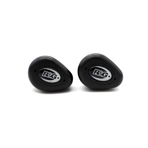 Aero Crash Protectors (White) - ZX-6R '19- Race Fairing ONLY