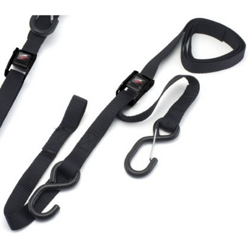 Drc Tie Down - Camlock T2 | 25mm / Snap Hook | Black