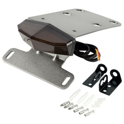 Drc Tail Light & Plate Hldr Edge 2 Alloy | Klx250'08- | Smoke Lens