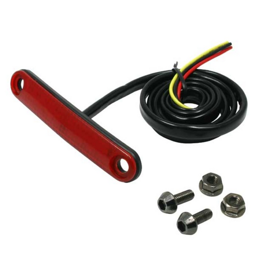 Drc Tail Light Flex 1 | Universal Slim | Red Lens