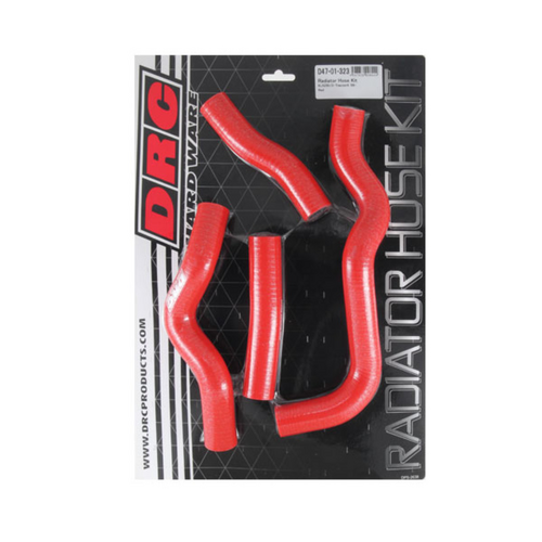 Drc Radiator Hose Kit | Klx250/D-Tracker '08- | Red