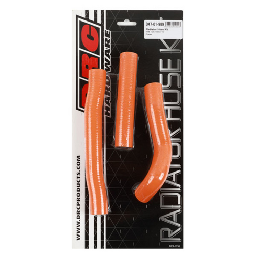 Drc Radiator Hose Kit | Ktm125/150Sx '16-18 | Orange