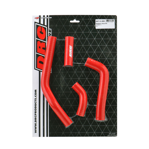 Drc Radiator Hose Kit | Crf450R '21- | Red