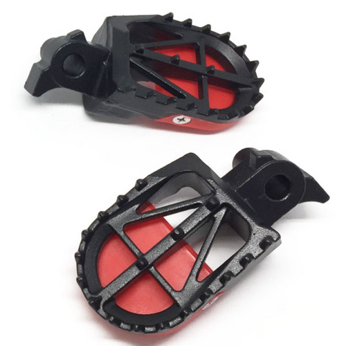Drc Footpeg Motard With Slider | Yz/Wr250F/450F,Yz125/250 '99- | 50mm Crmo Black