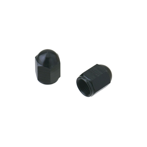 Drc Valve Caps Alloy | Black | 2 Pcs
