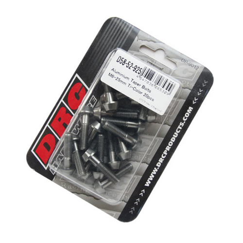 Drc Bolt Taper M6X25mm 20 Pack