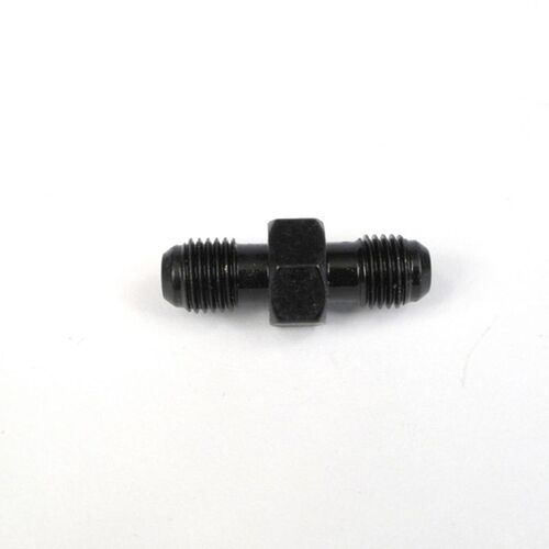 Whites Brake Line Joiner - Black Chr Steel 3/8 Unf
