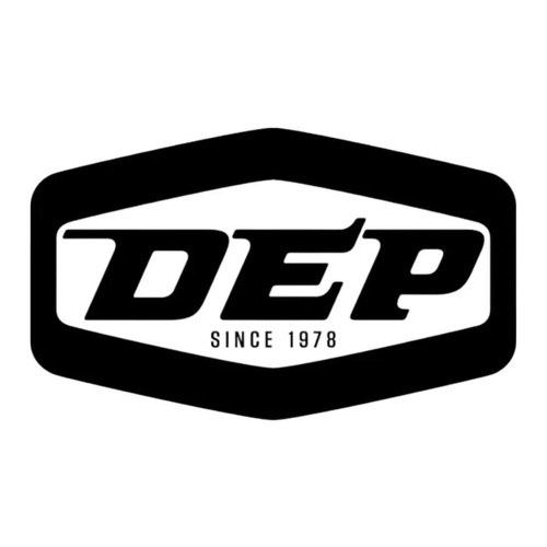 DEP Pipes Black 2 Stroke EVO Silencer Sticker