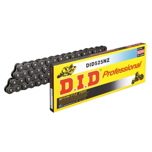 DID #525 NZ Super Non O-Ring Chain - FJ-Clip/ZJ-Rivet