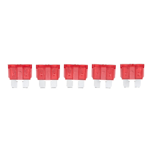 FUSE 10a BLADE - RED (Pkt=5)
