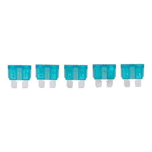 FUSE 15a BLADE - BLU (Pkt=5)