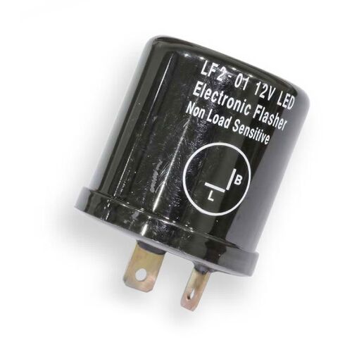 Whites Flasher Relay Led Universal 12 Volt 2 Pin Can Style