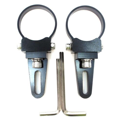 Whites Led Light Bar Tube Mount Brackets 2" Pair(50.8mm)