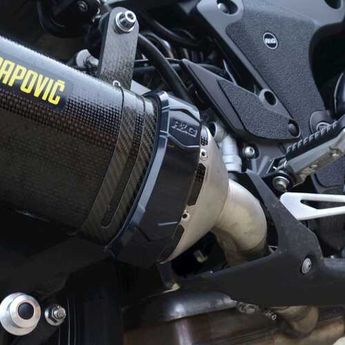 AKRAPOVIC HEXAGONAL EXH PROT (Black)