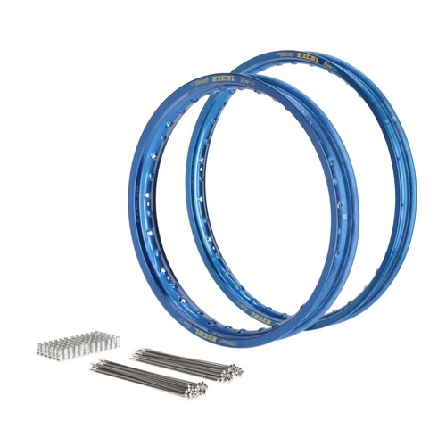 Excel Yamaha Blue Excel Rim & Spoke Kit