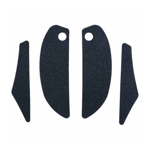 R&G Tank Traction Grip Kit - RSV-4 09-14 TRACT PAD 4PC (Black)