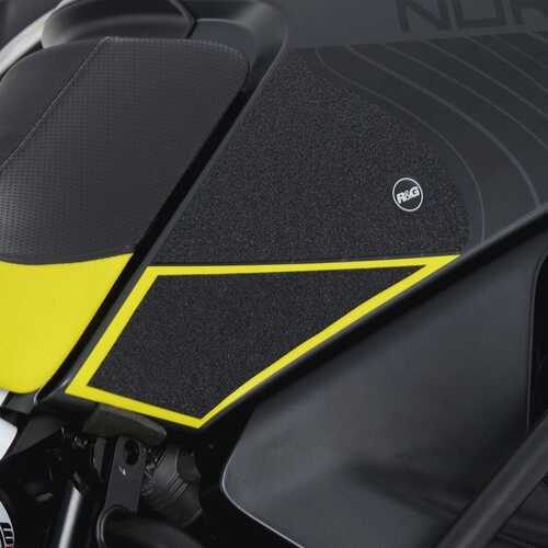 R&G Tank Traction Grips for Husqvarna Norden 901 '22- BLK (Black)