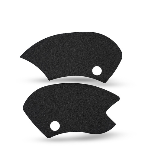 R&G Tank Traction Grip Kit - BMW R nineT '14- Tank Traction Grips : 4-Grip Kit (Clear)
