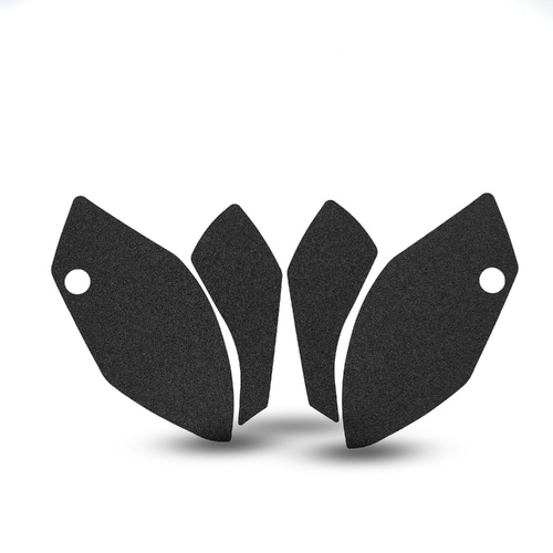 R&G Tank Traction Grip Kit - R1200GS Rallye '17- Tank Traction Grips  4-Grip Kit (Clear)